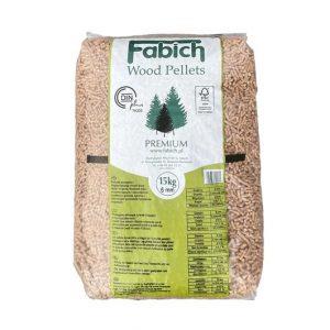 Fabich Premium 6 mm træpiller 15/900 kg