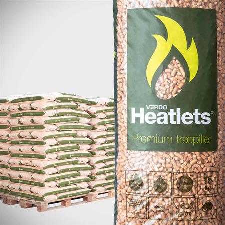 Heatlets 8 mm træpiller 15/900  kg