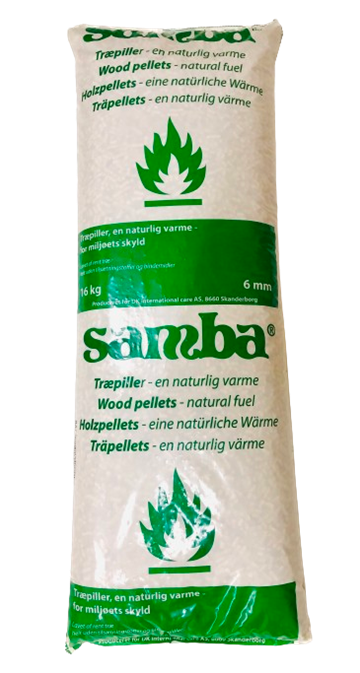 6 mm Samba træpiller 16/832 kg