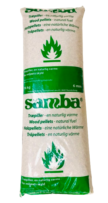 6 mm Samba træpiller 16/832 kg